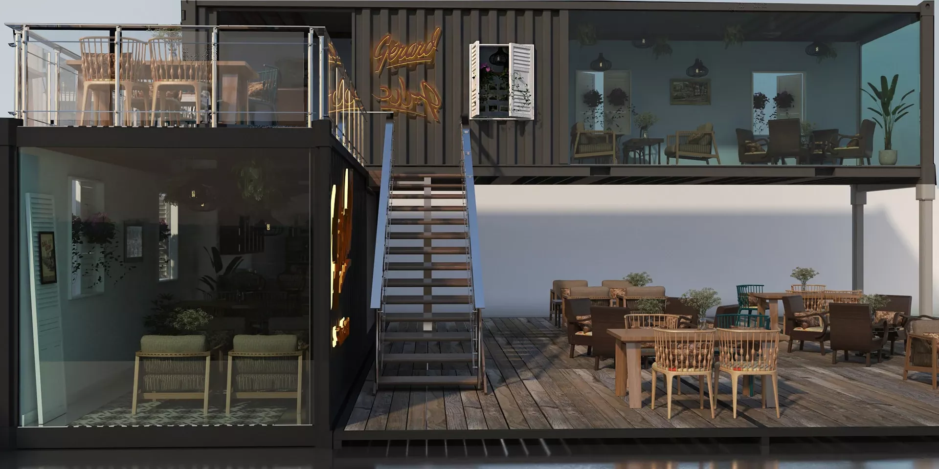 3D Caffe 02 - Image 2